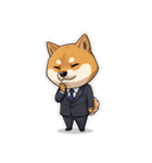 ビジネス柴犬シュウイチ第3弾スタンプ（個別スタンプ：11）