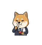 ビジネス柴犬シュウイチ第3弾スタンプ（個別スタンプ：16）