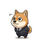 ビジネス柴犬シュウイチ第3弾スタンプ（個別スタンプ：20）