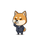 ビジネス柴犬シュウイチ第3弾スタンプ（個別スタンプ：23）
