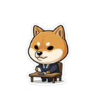 ビジネス柴犬シュウイチ第3弾スタンプ（個別スタンプ：28）
