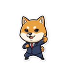 ビジネス柴犬シュウイチ第3弾スタンプ（個別スタンプ：36）
