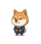 ビジネス柴犬シュウイチ第2弾スタンプ（個別スタンプ：8）