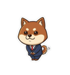 ビジネス柴犬シュウイチ第2弾スタンプ（個別スタンプ：9）