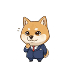 ビジネス柴犬シュウイチ第2弾スタンプ（個別スタンプ：21）