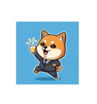 ビジネス柴犬シュウイチ第2弾スタンプ（個別スタンプ：24）