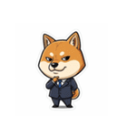 ビジネス柴犬シュウイチ第2弾スタンプ（個別スタンプ：36）