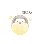 ハリネズミと推し活*黄色（個別スタンプ：2）