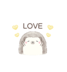 ハリネズミと推し活*黄色（個別スタンプ：20）