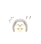 ハリネズミと推し活*黄色（個別スタンプ：27）