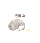 ハリネズミと推し活*黄色（個別スタンプ：30）
