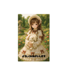 ロリータファッションのスタンプ（個別スタンプ：1）