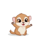 かわいい モモンガ（個別スタンプ：1）