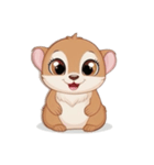 かわいい モモンガ（個別スタンプ：8）