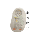 ピカピカさんの落描き。（個別スタンプ：5）
