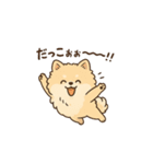 甘え上手なポメちゃん（個別スタンプ：5）