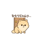 甘え上手なポメちゃん（個別スタンプ：6）