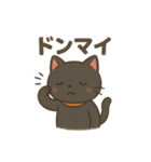 黒ねこ日和（個別スタンプ：20）