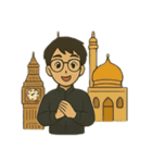 サム博士の世界旅行 - 修正版（個別スタンプ：3）