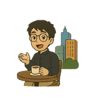 サム博士の世界旅行 - 修正版（個別スタンプ：7）