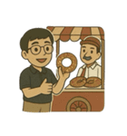 サム博士の世界旅行 - 修正版（個別スタンプ：23）