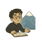 サム博士の世界旅行 - 修正版（個別スタンプ：24）