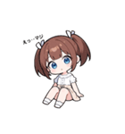 ツインテールのまゆちゃん#1（個別スタンプ：7）
