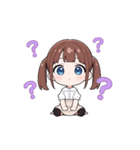 ツインテールのまゆちゃん#1（個別スタンプ：10）