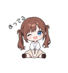 ツインテールのまゆちゃん#1（個別スタンプ：18）
