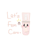 セラミーちゃんとフェム活しよっ！（英語）（個別スタンプ：19）