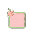 かわいいフルーツメモスタンプ（個別スタンプ：31）