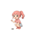 うごく！ゆるカワゴルフスタンプ！（個別スタンプ：7）
