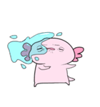 【夏】なんだかゆるいウーパールーパー（個別スタンプ：32）