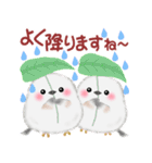 シマエナガさん♡初夏（個別スタンプ：18）