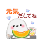 シマエナガさん♡初夏（個別スタンプ：35）
