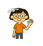 『りんくん』夏 と 日常（個別スタンプ：5）