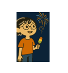 『りんくん』夏 と 日常（個別スタンプ：20）