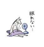 芦毛の馬【夏】（個別スタンプ：37）