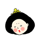 雛人形のハングルあいさつスタンプ（個別スタンプ：13）