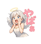 心がふたつある〜 天使と悪魔（個別スタンプ：1）