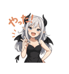 心がふたつある〜 天使と悪魔（個別スタンプ：18）