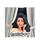 色々なママのスタンプ（個別スタンプ：28）