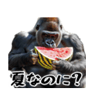 夏ごりら。(夏以外も凄く使える返信超便利)（個別スタンプ：6）