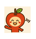 まるごとリンゴくんスタンプ（個別スタンプ：4）
