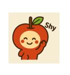 まるごとリンゴくんスタンプ（個別スタンプ：5）