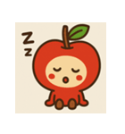 まるごとリンゴくんスタンプ（個別スタンプ：6）