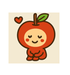まるごとリンゴくんスタンプ（個別スタンプ：7）