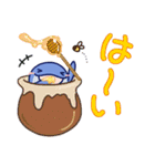 おすましくじらのグルメな毎日（個別スタンプ：10）