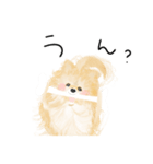 ぽんちゃんのハルハル(お留守番)（個別スタンプ：16）