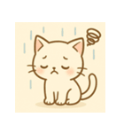 白ねこちゃんのほっこりライフ（個別スタンプ：2）